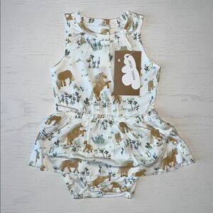 Angel Dear Bodysuit Skirt Pretty Ponies 3-6 months